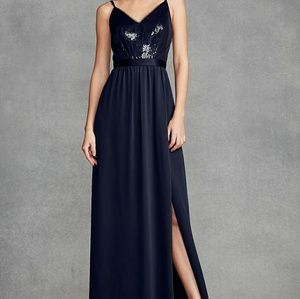 Formal Navy Blue Dress